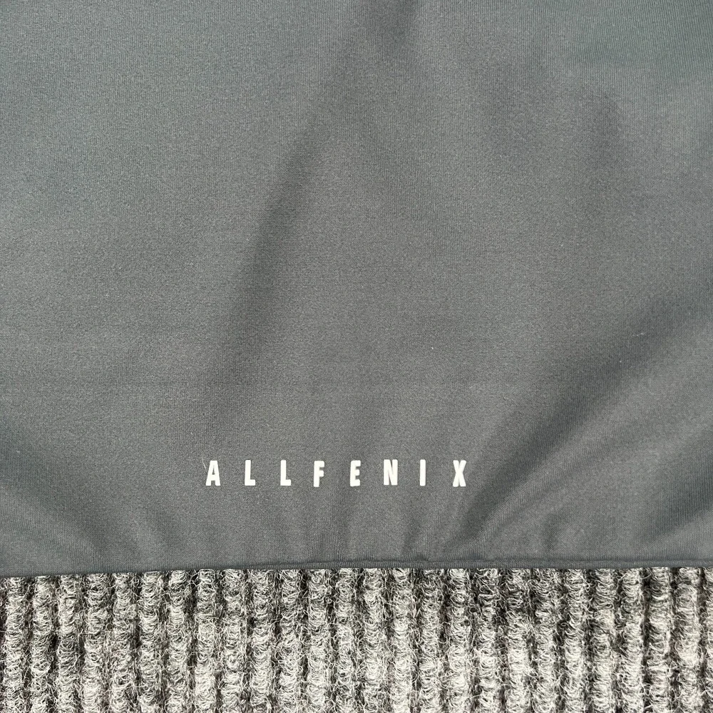 Allfenix Bra Womens Size Large Gray Sports Workout‎ Training Active Gym Run Lift